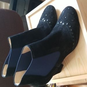 Italian Suede ankle boots